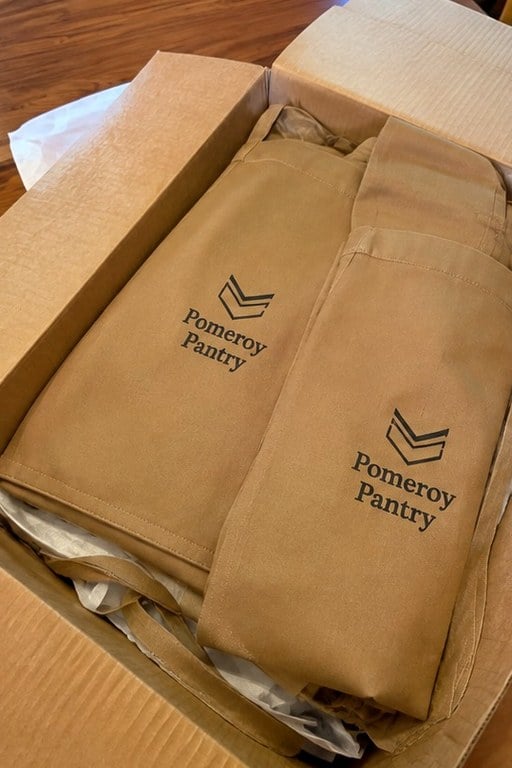 Personalized aprons — customer photo